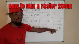 How to Run a Faster 200m | Analyzing my 200m Time Trial