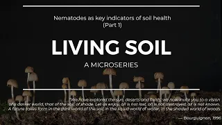Nematodes as key indicators of soil health - Part 1