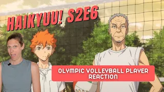 Olympic Volleyball Player Reacts to Haikyuu!! S2E6: "Tempo"