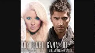 Radio Pasiones ~ "Hoy Tengo Ganas De Ti" ~ Alejandro Fernandez & Christina Aguilera