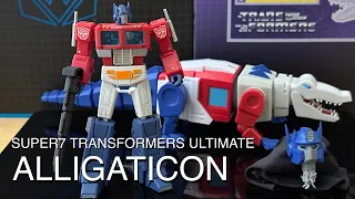 Super 7 Transformers Ultimates Alligaticon Unboxing