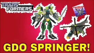 Transformers GDO Springer - GotBot True Review NUMBER 1165