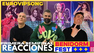 REACCIONES - PRIMERA SEMIFINAL - BENIDORM FEST 2023 / ESC 2023