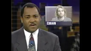 Death of Kurt Cobain Report WFAA 8 ABC News Dallas-Fort Worth | Broadcast TV Edit | VHS Format