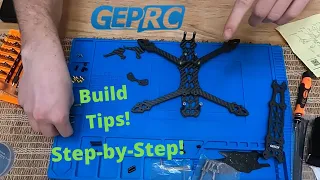 How to build GEPRC Mark 4 Frame Build [FPV Build Part 1: Frame]