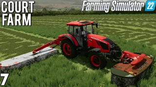 Making LOADS Of Silage For The Cows! | Court Farm | Farming Simulator 22 - Ep7