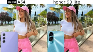 Samsung Galaxy A54 vs honor 90 lite camera test