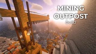 Building a MINING OUTPOST - Minecraft 1.19