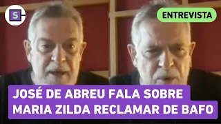 José de Abreu fala sobre Maria Zilda reclamar de bafo: 'Fiquei muito mal'