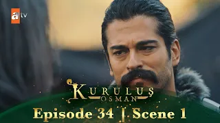 Kurulus Osman Urdu | Season 1 Episode 34 Scene 1 | Main Sungurtekin Sahab hoon!