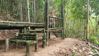 Everyone is invited to watch the girl design the stairs and make the railings | Lý Tiểu An