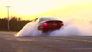 E46 m3 straight pipe rear sec burnout