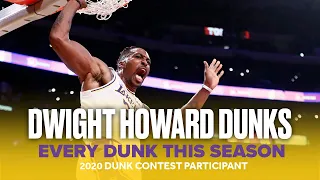 Dwight Howard Returns to the NBA Dunk Contest | All 2019-20 Season Lakers Dunks