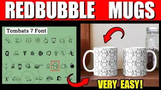HOW TO CREATE REDBUBBLE MUGS AND INCREASE SALES AND VIEWS