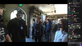 xQc meets Shroud at Universal