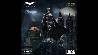 Iron Studios Dark Knight Batman 1/10 Statue Unboxing!