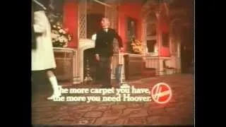 HOOVER DIRTSEARCHER VINTAGE TV COMMERCIAL