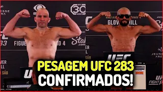PESAGEM UFC 283: GLOVER TEIXEIRA e DEIVESON FIGUEIREDO BATEM O PESO E CONFIRMAM DISPUTA DE CINTURÃO