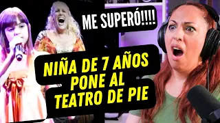 LA NIÑA QUE SE ROBÓ EL CONCIERTO DE VALERIA LYNCH | Vocal Coach Reaction & analysis