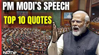 PM Modi Lok Sabha Speech | "Alliance's Alignment Is Off": PM Modi's Top Quotes In Parliament