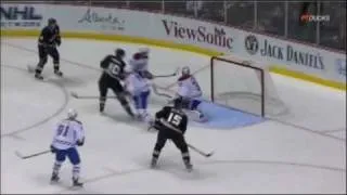 Consecutive Behind-the-Back Passes Before A Nicely Deflected Goal to Top Shelf by Corey Perry