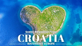 Croatia 4K - Scenic Relaxation Film with Inspirational Music