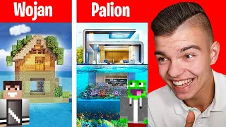 NOOB vs PRO z WOJANEM w Minecraft! (śmieszne)