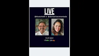 Live com Dr Djalma Marques (Parte 1) - Médico Integrativo, Picadas, Assuntos Polêmicos