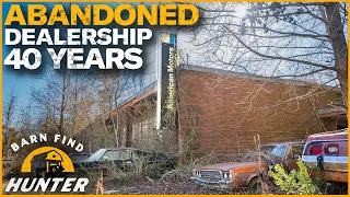 Dealership FROZEN IN TIME: Abandoned 40yrs Ago Collier Motors AMC Private Tour | Barn Find Hunter