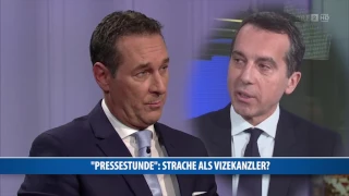 "Pressestunde": Strache als Vizekanzler?