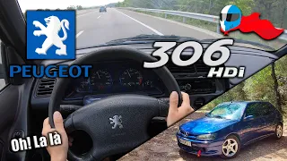 1999 Peugeot 306 XS 2.0 HDI 90 (66kW) POV 4K [Test Drive Hero] #73 ACCELERATION,ELASTICITY & DYNAMIC