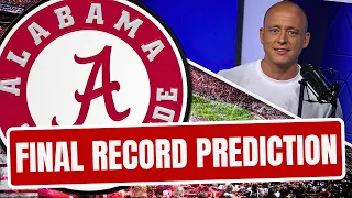 Josh Pate's Alabama Win/Loss Predictions (Late Kick Cut)