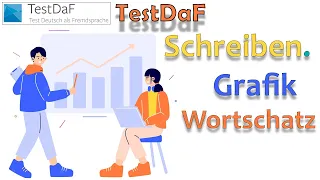 TestDaF. Schreiben. Grafik. Wortschatz + Strukturen