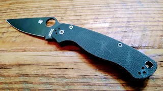 Watch THIS before you buy a Spyderco Paramilitary 2