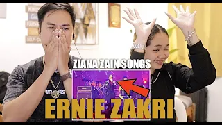 Ernie Zakri - Live Performance Putus Terpaksa, Anggapanmu, Madah Berhelah | SINGERS REACTION