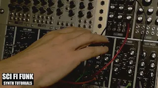 Modular Synthesis Basics - Early 80s mono synth sound programming (Tutorial 19 of 20)