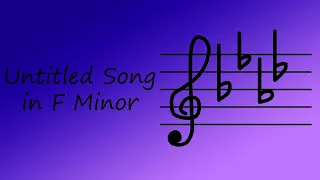 Untitled Song in F Minor