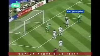 Italy vs Nigeria. USA ‘94