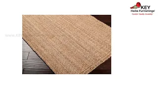 Ashley Home Accents Jute Woven 5 X 8 Area Rug (R60001644) | KEY Home