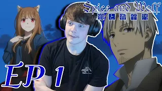 LAWERENCE AND HOLO!! || Spice and Wolf REMAKE Episode 1 Reaction!!