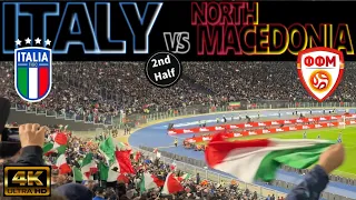 [4K] ITALY 5-2 NORTH MACEDONIA 2nd.HALF｜UEFA 2024 QUALIFIERS GROUP-C｜17/11/2023 STADIO OLIMPICO