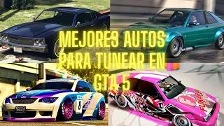 MEJORES AUTOS BARATOS PARA TUNEAR EN GTA 5