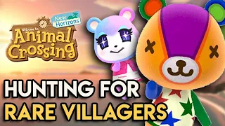 Hunting For The RAREST Villagers In Animal Crossing New Horizons