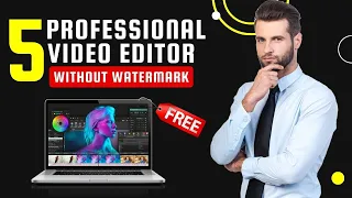 Top 5 Professional Video Editors For Free ⚡⚡ For (Windows, MacOS, And Linux)  | Computer Technology