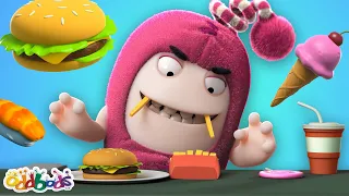 Food Adventures with ODDBODS! 😋🍔🍕| 4 HOURS | BEST Oddbods Marathon | 2023 Funny Cartoons for Kids