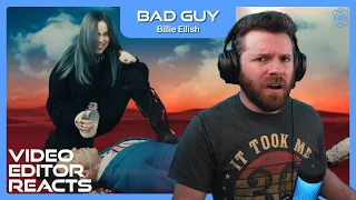 Video Editor Reacts to Billie Eilish - bad guy