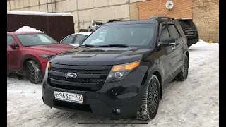 Ford Explorer Sport 345 л.с. - Пять метров "Luxury" по цене Соляриса