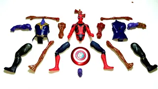 AVENGERS TOYS THANOS VS SPIDERMAN