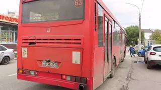 Поездка на автобусе НефАЗ-5299-30-32 (5299CN) № С 394 ВН 116 по маршруту №63 в Казани . (15.09.2021)