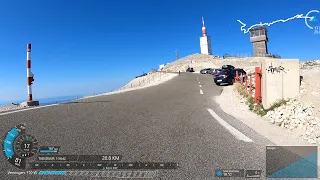 Climbing the Mont Ventoux From Malaucene 2018